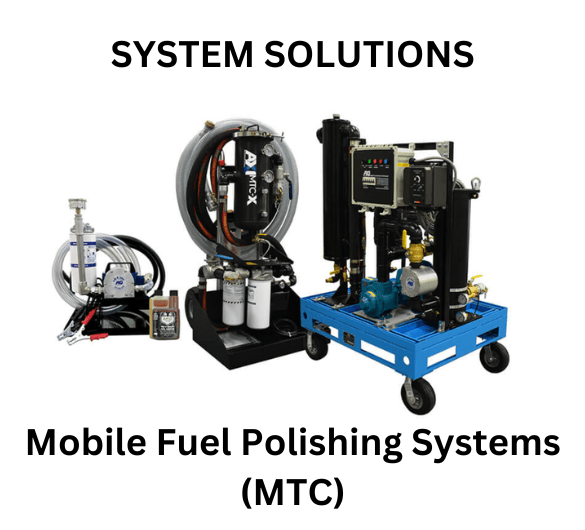  AXI International's mobile fuel polishing systems, designed for optimal fuel quality and system solutions